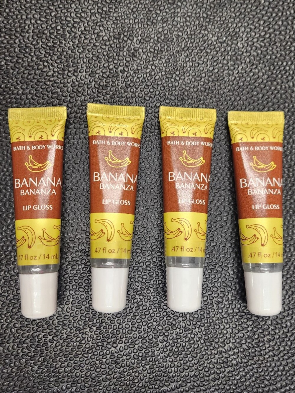 4 Bath And Body Works Banana Bananza Lip Gloss